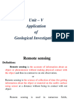 CE 6301 Engineering Geology Unit - V