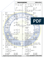 NDA Trigonometric