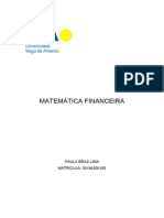 AV2 - Matemática Financeira