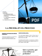 La Prueba en El Proceso