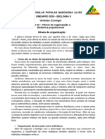 Aula 02 - Níveis de Organização e Dinâmica Populacional