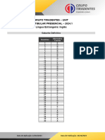 Grupo Tiradentes - Unit Vestibular Presencial - 2024.1 Língua Estrangeira: Inglês