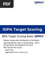 IDPA Target Scoring