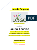 Laudo Técnico - Brinquedos