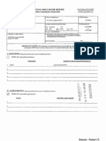 Robert R Beezer Financial Disclosure Report For 2009