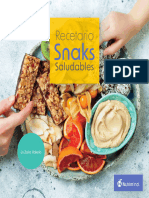 Recetario Snacks Saludables