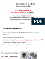 Le Rôle Du Biologiste - BMTC - Mai2024