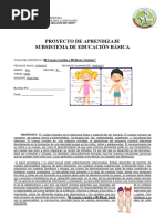 Proyecto Cuerpo Humano Colegio