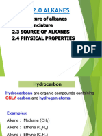 Note Chapter 2 Alkanes