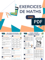 Exercices Maths cm2 2024