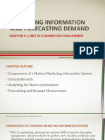 Chapter 4 - 1 Collecting Information and Forecasting Demand