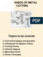 5 - Mechanics of Metal Cutting Sanwar Feb29 16