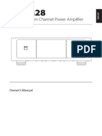 Seven Channel Power Amplifier: Owner's Manual