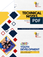 Technical Notes - Youth Development