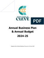 2024 25 Annual Business Plan and Annual Budget Adopted 18 June 2024