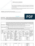 MATH 3 - CURRICULUM MAp