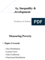 Poverty, Inequality & Development