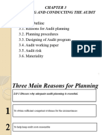 Chapter 3 Planning and Conducting An Audit