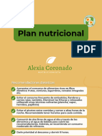 Plan Nutricional Gustavo Cabrera