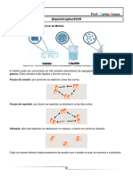 Material Química - Estados de Agregação, Mudanças e Diagrama de Fases.