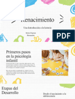 Presentación Psicología Infantil Orgánico Colorido