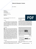 Recent Advances in Dielectric-Resonator Antenna Technology