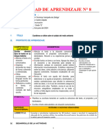 Sesión Escribimos Un Afiche para El Cuidado Del Medio Ambiente