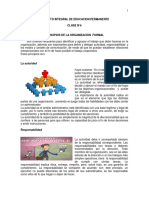 Clase N°6 - Principios Formales Del Aorganizacion