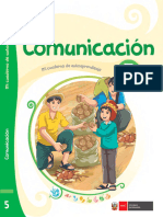 Comunicación 5to. Grado Cuaderno de Autoaprendizaje