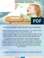 Complementary Feeding