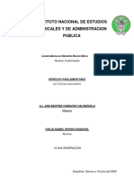 Autoevaluaciones Derecho Parlamentario