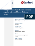 S8 Ventajas y Desventajas de Los Modelos de Negocios Más Rentables en El Internet - Gabriela Lagos