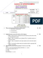 CD Model Set - 2 Answer Key