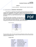 4.1 Distributed File Systems: Introduction: Jisy Raju Assistant Professor, CE Cherthala