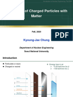 Interaction of Charged Particles With Matter