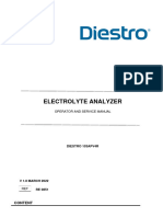 Diestro Electrolyte Analyzer 103ap-V4r-V1.0-March-2022-Eng