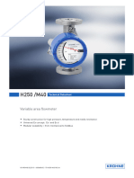 H250 /M40 H250 /M40 H250 /M40 H250 /M40: Variable Area Flowmeter