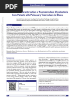 Isolation and Characterization of Nontuberculous.12