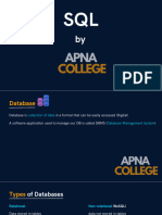 SQL Slides (Apna College)