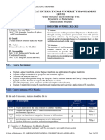 MAT 2101 Complex Variables, Laplace and Z Transform (Summer - 23-24)