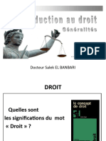 Introduction À L'étude de Droit