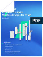 (Product Datasheet) Station of RG-AirMetro Series Wireless Bridges For PTMP