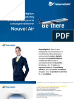 Culture Digitale, Communication, Marketing Et Création de Contenu Pour La Compagnie Aérienne NouvelAir