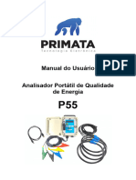 Manual P55 - Analisador Portátil de Qualidade de Energia - v01-2023