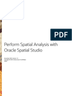 Perform Spatial Analysis With Oracle Spatial Studio