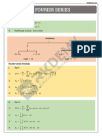 (Fourier Series) M Iii Formulas