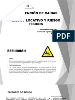 Prevención Caidas Riesgo Locativo y Riesgo Fisicos