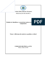 A Difernça Dos Motores A Gasolina e A Diesel EMO.