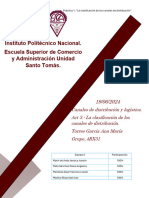 Práctica 1 - La Clasificación de Los Canales de Distribución - Equipo 5