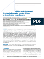 Generative Adversarial Networks For Anomaly Detection in Biomedical Imaging A Study On Seven Medical Image Datasets